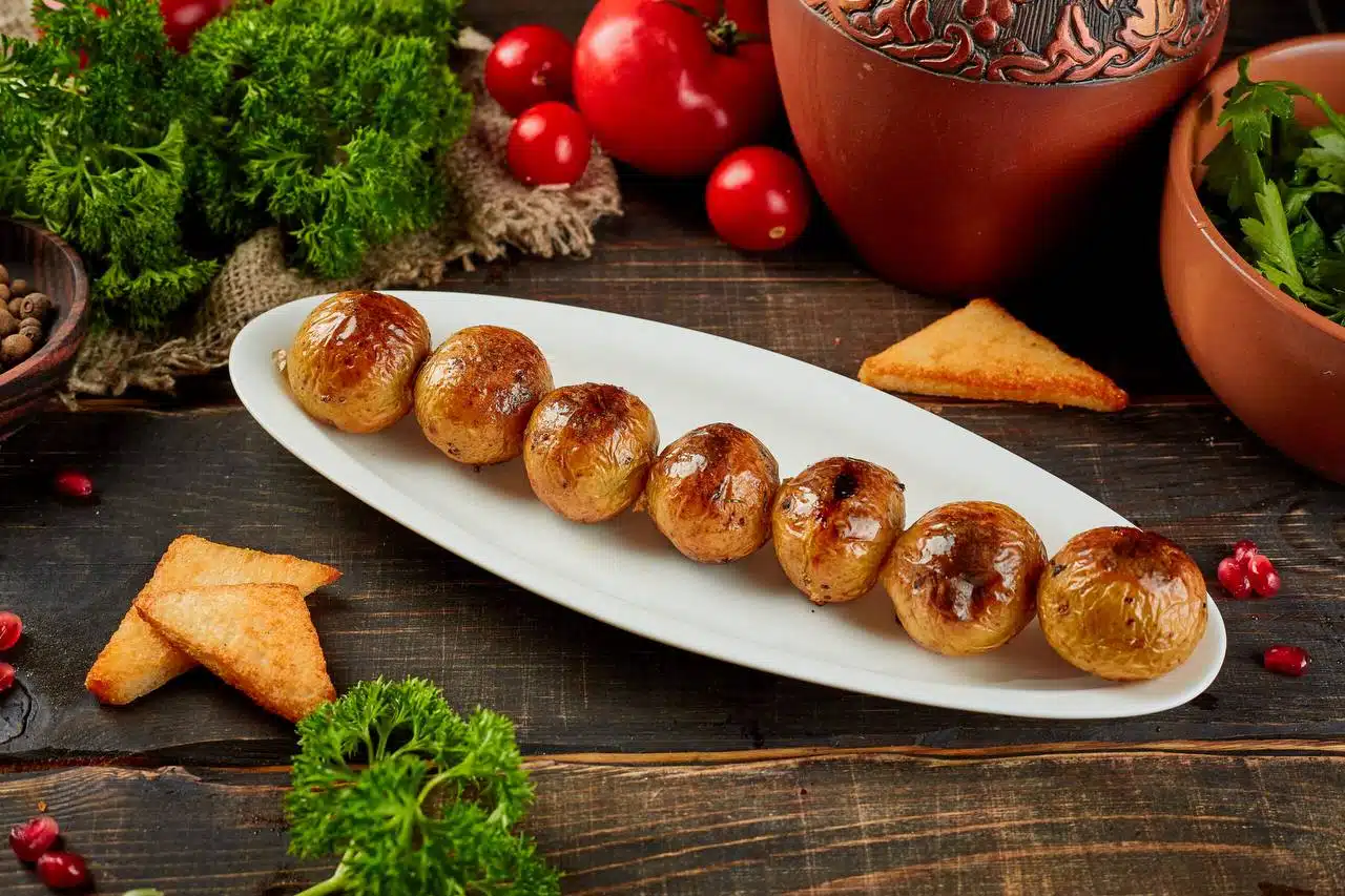 Grilled Baby Potatoes